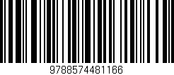 Código de barras (EAN, GTIN, SKU, ISBN): '9788574481166'