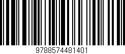 Código de barras (EAN, GTIN, SKU, ISBN): '9788574481401'