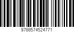 Código de barras (EAN, GTIN, SKU, ISBN): '9788574524771'
