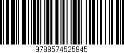 Código de barras (EAN, GTIN, SKU, ISBN): '9788574525945'
