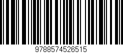 Código de barras (EAN, GTIN, SKU, ISBN): '9788574526515'