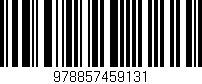 Código de barras (EAN, GTIN, SKU, ISBN): '978857459131'