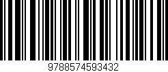 Código de barras (EAN, GTIN, SKU, ISBN): '9788574593432'