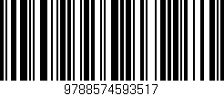 Código de barras (EAN, GTIN, SKU, ISBN): '9788574593517'