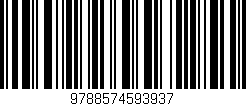 Código de barras (EAN, GTIN, SKU, ISBN): '9788574593937'