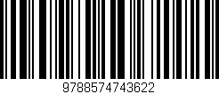 Código de barras (EAN, GTIN, SKU, ISBN): '9788574743622'