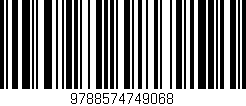 Código de barras (EAN, GTIN, SKU, ISBN): '9788574749068'