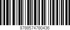 Código de barras (EAN, GTIN, SKU, ISBN): '9788574780436'