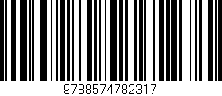 Código de barras (EAN, GTIN, SKU, ISBN): '9788574782317'