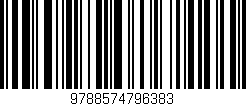 Código de barras (EAN, GTIN, SKU, ISBN): '9788574796383'