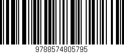 Código de barras (EAN, GTIN, SKU, ISBN): '9788574805795'