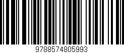 Código de barras (EAN, GTIN, SKU, ISBN): '9788574805993'