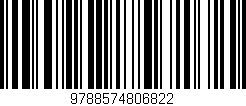 Código de barras (EAN, GTIN, SKU, ISBN): '9788574806822'
