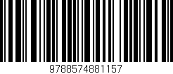 Código de barras (EAN, GTIN, SKU, ISBN): '9788574881157'
