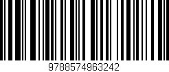 Código de barras (EAN, GTIN, SKU, ISBN): '9788574963242'