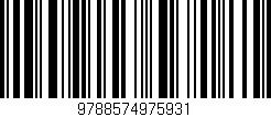 Código de barras (EAN, GTIN, SKU, ISBN): '9788574975931'