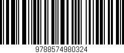 Código de barras (EAN, GTIN, SKU, ISBN): '9788574980324'