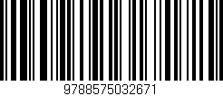 Código de barras (EAN, GTIN, SKU, ISBN): '9788575032671'