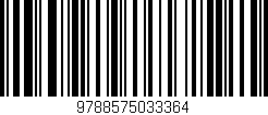 Código de barras (EAN, GTIN, SKU, ISBN): '9788575033364'