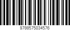 Código de barras (EAN, GTIN, SKU, ISBN): '9788575034576'
