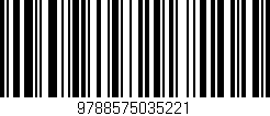 Código de barras (EAN, GTIN, SKU, ISBN): '9788575035221'