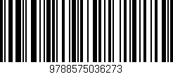Código de barras (EAN, GTIN, SKU, ISBN): '9788575036273'