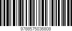Código de barras (EAN, GTIN, SKU, ISBN): '9788575036808'