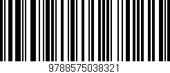 Código de barras (EAN, GTIN, SKU, ISBN): '9788575038321'