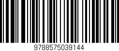 Código de barras (EAN, GTIN, SKU, ISBN): '9788575039144'