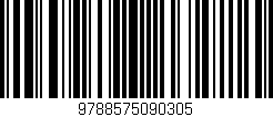 Código de barras (EAN, GTIN, SKU, ISBN): '9788575090305'