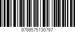 Código de barras (EAN, GTIN, SKU, ISBN): '9788575130797'