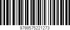 Código de barras (EAN, GTIN, SKU, ISBN): '9788575221273'