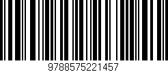 Código de barras (EAN, GTIN, SKU, ISBN): '9788575221457'