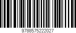 Código de barras (EAN, GTIN, SKU, ISBN): '9788575222027'