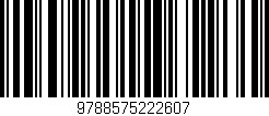 Código de barras (EAN, GTIN, SKU, ISBN): '9788575222607'