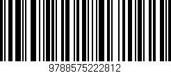 Código de barras (EAN, GTIN, SKU, ISBN): '9788575222812'