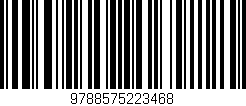 Código de barras (EAN, GTIN, SKU, ISBN): '9788575223468'