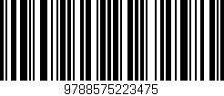 Código de barras (EAN, GTIN, SKU, ISBN): '9788575223475'