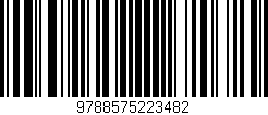 Código de barras (EAN, GTIN, SKU, ISBN): '9788575223482'