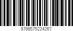 Código de barras (EAN, GTIN, SKU, ISBN): '9788575224267'