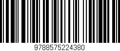 Código de barras (EAN, GTIN, SKU, ISBN): '9788575224380'