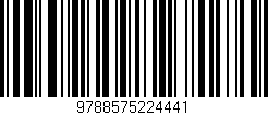 Código de barras (EAN, GTIN, SKU, ISBN): '9788575224441'