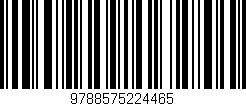 Código de barras (EAN, GTIN, SKU, ISBN): '9788575224465'