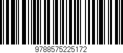 Código de barras (EAN, GTIN, SKU, ISBN): '9788575225172'