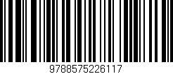 Código de barras (EAN, GTIN, SKU, ISBN): '9788575226117'