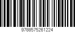 Código de barras (EAN, GTIN, SKU, ISBN): '9788575261224'