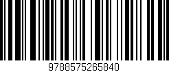 Código de barras (EAN, GTIN, SKU, ISBN): '9788575265840'