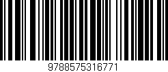 Código de barras (EAN, GTIN, SKU, ISBN): '9788575316771'