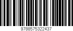 Código de barras (EAN, GTIN, SKU, ISBN): '9788575322437'