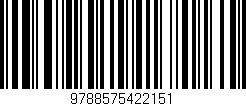 Código de barras (EAN, GTIN, SKU, ISBN): '9788575422151'
